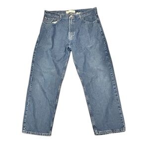 LEVI’S 569 Loose Straight Men’s Blue Jeans Medium Wash 36x30 VGC
